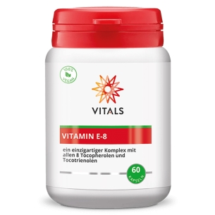 Produktabbildung: Vitamin E-8 von Vitals - 60 Kapseln - Produktfoto