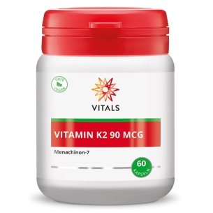 Produktabbildung: Vitamin K2 90 mcg 60 KPS von Vitals - Produktfoto